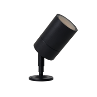 Leto IP65 GU10 Spike/Deck/Wall Mount Spot BLK