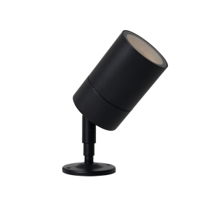 Leto IP65 GU10 Spike/Deck/Wall Mount Spot BLK