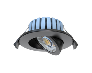 Eden 7w 360deg CCT Dimm Adj Downlight IP65 Blk