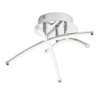 Mandra Cross-Over LED Ceiling IP44 Chrome