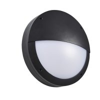 Gigi Eyelid Rnd Bulkhead DCAlum/PC Black IP65 - Image 2