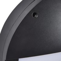 Gigi Eyelid Rnd Bulkhead DCAlum/PC Black IP65 - Image 3