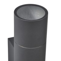 Morro Long 2lt GU10 Wall Light Anthracite - Image 3
