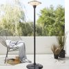 Coral 1500w FS Carbon Elem Patio Heater Silver - Image 2