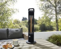 Harry 1200w Flocked Outdoor FS Heater IP45 Blk - Image 3