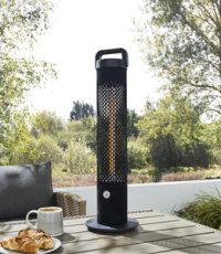 Harry 1200w Flocked Outdoor FS Heater IP45 Blk - Image 5