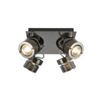 Pedro 4lt square spotlight Black Chrome - Image 2