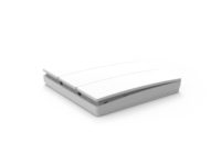 3 Gang Kinetic Push Switch Matt White IP65 - Image 3