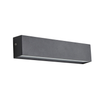 Cannes 10w LED Linear Wall Light IP54 Anth - Image 2
