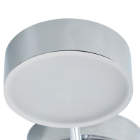 Edessa 3x5w LED Ceiling Light IP44 Chrome - Image 3