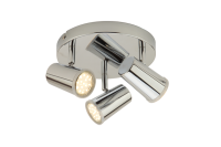 Freya 3lt GU10 Spot round plate IP44 Chrome - Image 2