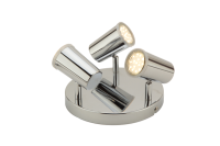 Freya 3lt GU10 Spot round plate IP44 Chrome - Image 4