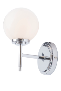 Porto 1lt Wall Lamp ChrOpl - Image 2