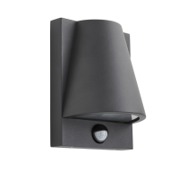 Vesoul GU10 Alum Wall Light w PIR Anth - Image 2