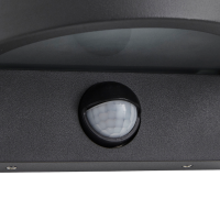 Vesoul GU10 Alum Wall Light w PIR Anth - Image 3