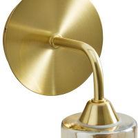 Patras 1lt Wall Light Champ/Sbrass - Image 3