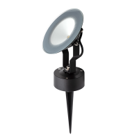 Gorda 12w LED WL/Spike/Spot DC Alum COB IP65 Black - Image 3