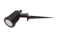 Wells Polycarb GU10 Spike Blk - Image 6
