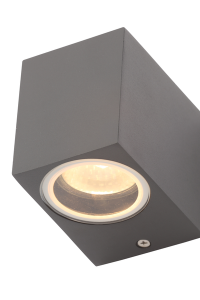 Fleet GU10 Squ Downlight Anth