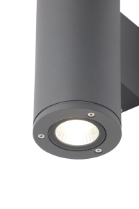 Mizar 2 x 10w Up & Down LED Wall 4000k IP54 Anth - Image 3