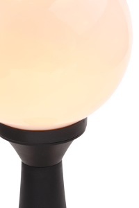York Opal Globe Post Lant Blk - Image 3