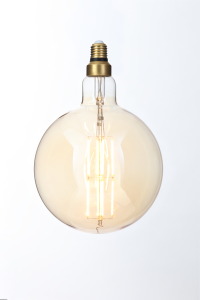 G180 6w LED E27 Filament Vintage 2000k Bulb Amber - Image 2