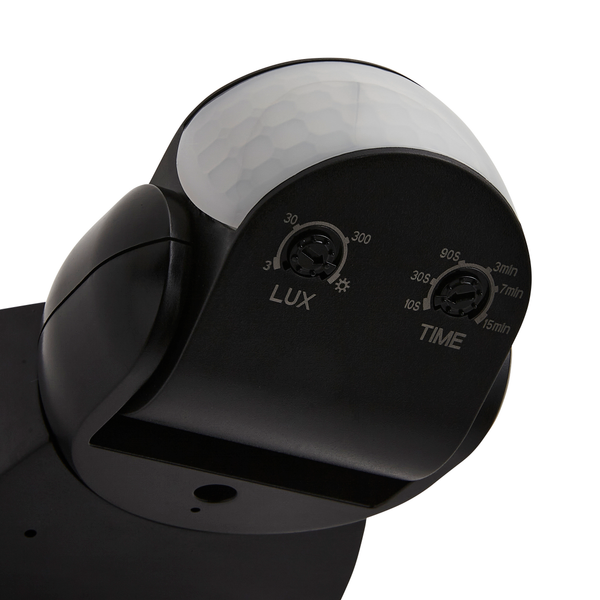 Dion Stealth PIR OR Sensor Black Forum Lighting Solutions