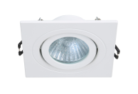 Cali IP65 Tiltable Square Down/Lt White - Image 2
