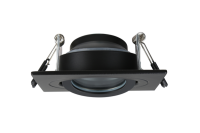 Cali IP65 Tiltable Square Down/Lt Matt Black - Image 4