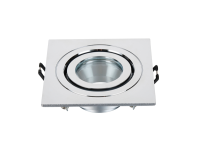 Cali IP65 Tiltable Square Down/Lt Chrome - Image 2