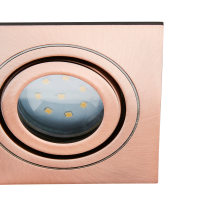 Cali IP65 Tiltable Square Down/Lt Brushed Copper - Image 3