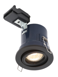 Adj Fire Rated Downlight Matt Black - Image 2