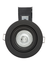 Adj Fire Rated Downlight Matt Black - Image 3