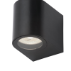 Iona 1lt Wall Light ABS+PC IP44 Max 5W LED Black - Image 3