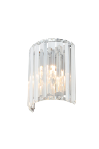 Pegasi G9 Ingot Wall Shield IP44 Chrome - Image 2