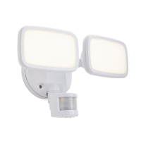 Lynn 2lt Wall w PIR White - Image 2