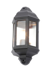 Athena Wall Lantern Black - Image 2