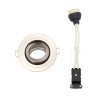 IP65 Tiltable Down/Lt Satin Chrome - Image 2