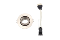 IP65 Tiltable Down/Lt Satin Chrome - Image 2