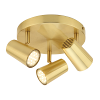 Harvey Spot 3lt Plate Satin Brass - Image 2