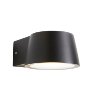 Reims 5w LED Wall Light IP54 Black - Image 2