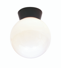 York E27 Globe Flush BlkOpl - Image 4