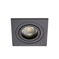 Pasto Single Alum Sq Adj DL GU10 Matt black - Image 2