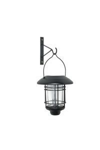 Horden Solar LED Hanging Wall Lantern CCT 15Lm Blk - Image 2