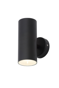 Melo IP65 2 x 5W LED Wall Light Blk - Image 2