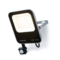 Stanley 50w PIR LED Floodlight Blk/Anth - Image 2