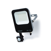 Stanley 30w PIR LED Floodlight Blk/Anth - Image 2