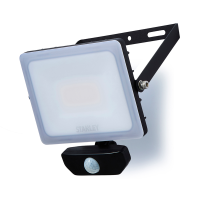 Stanley Frosted 30w PIR LED Floodlight Black - Image 2