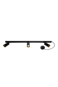 Cayo 3 Head Track Kit GU10 1m Black - Image 2