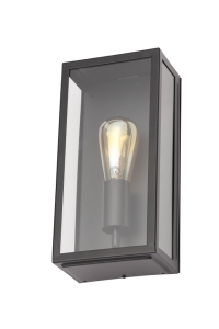 Stainless Steel, Box Lantern - Black - Image 3